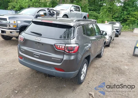 2018 Jeep Compass Sport 4X4 from USA, damaged, VIN 3C4NJDAB3JT230260